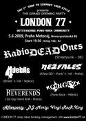 Radio Dead Ones otevřou London 77.