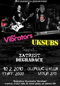 UK SUBS, THE VIBRATORS, ZATREST, DEGRADACE/10.2.2010