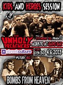 Unholy Preachers a Bombs From Heaven akusticky ve StreetCulture na Žižkově