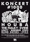 1000. koncert kapely HOUBA a výročí 20 let.