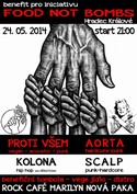 Benefiční koncert pro iniciativu Food Not Bombs