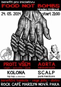 Benefin koncert pro iniciativu Food Not Bombs