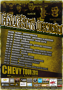 Falešný Obvinění vyráží na CHEVY TOUR 2013