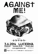 Against Me! (USA) 3.6.2014 – 20.00 Lucerna Music Bar - Praha