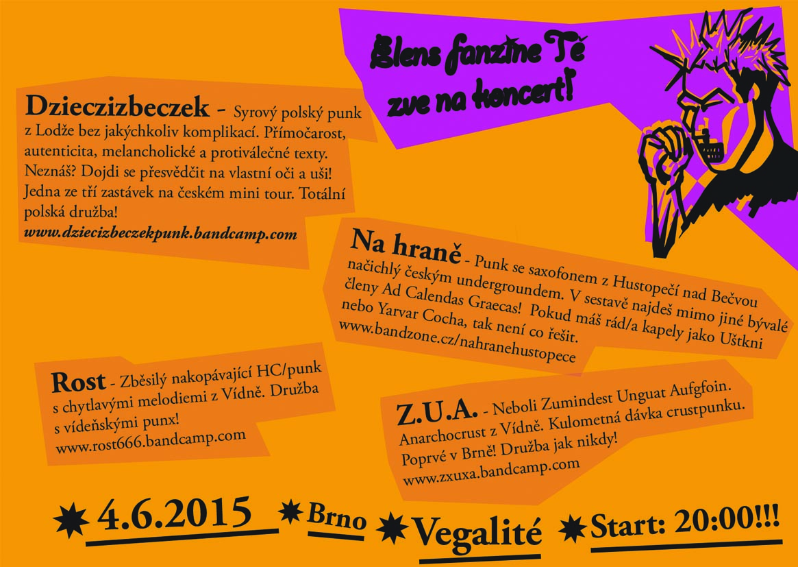 Fanzin Elens Tě zve na koncert!