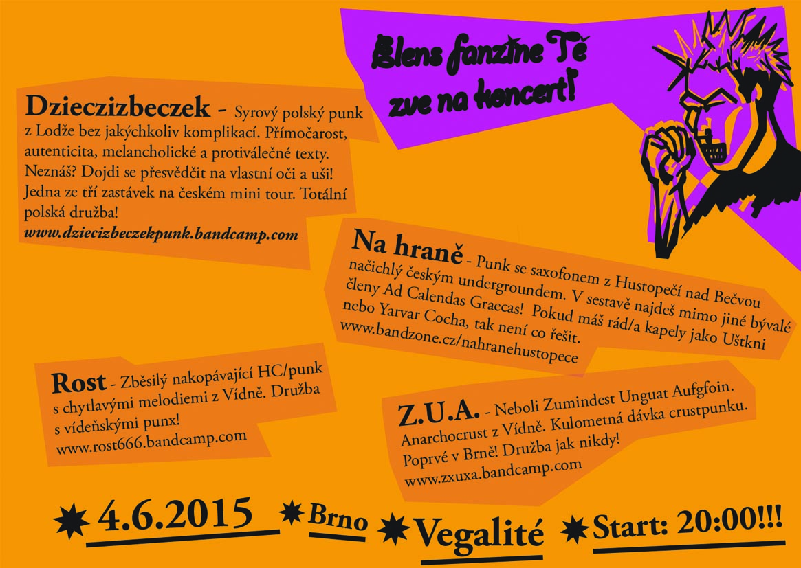 Fanzin Elens T zve na koncert!