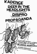 HARDCORE PUNK & CRUST večírek v Nádražce (druhý den VOLNO)