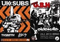 nor v Brn bude patit UK SUBS a GBH!