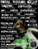 Pozvánka na festival Total Terror night