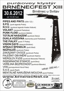 13 ročník punkového klystýru BRNĚNECFEST 2012