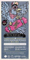 Skating never dies! Ji� za t�den ovl�dnou Mystic Skatepark nejen Common Enemy (USA)