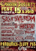 OBSCENE SOCIETY FESTIVAL - 15.5.2010