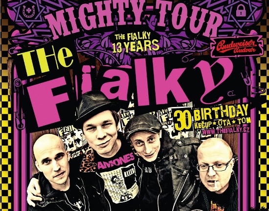 the fialky mighty tour poster